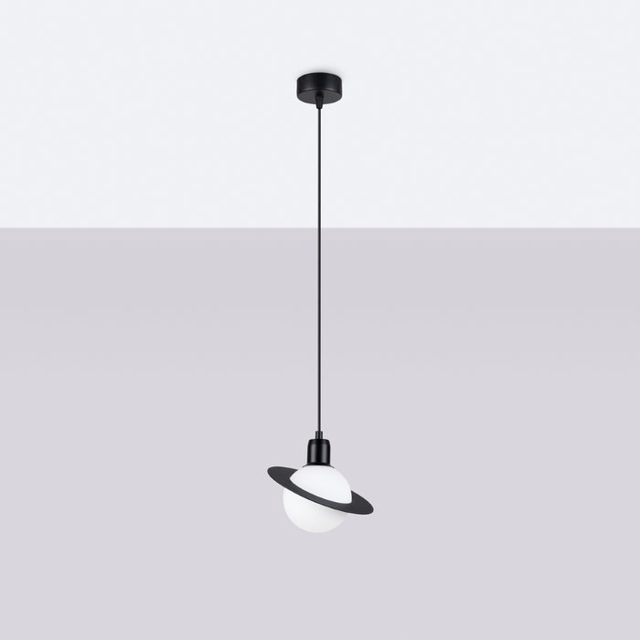 SOLLUX SL.1358 HYPERION Lámpara Colgante 1 Negro