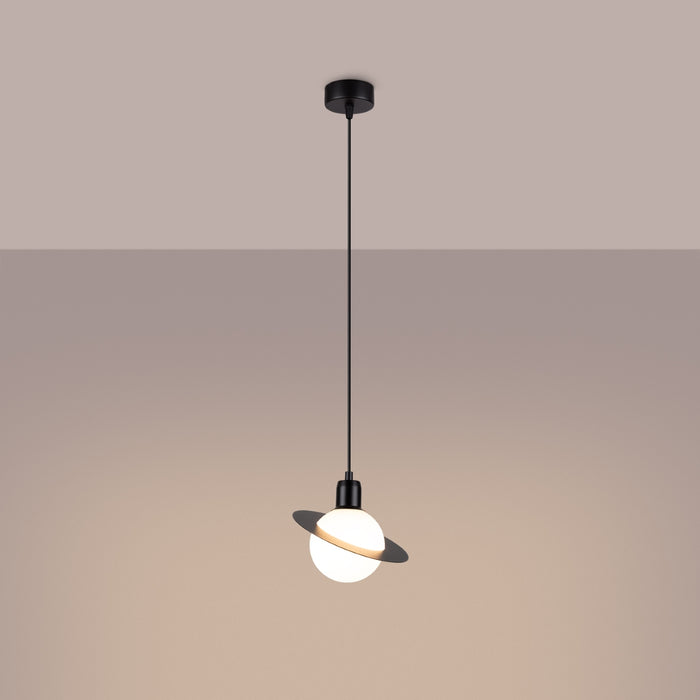 SOLLUX SL.1358 HYPERION Lámpara Colgante 1 Negro