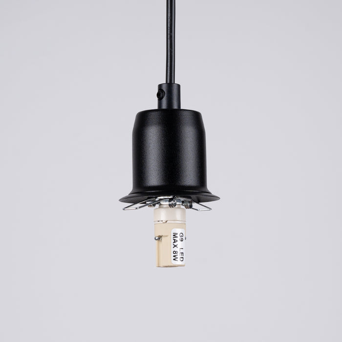 SOLLUX SL.1358 HYPERION Lámpara Colgante 1 Negro
