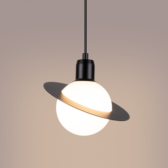 SOLLUX SL.1358 HYPERION Lámpara Colgante 1 Negro
