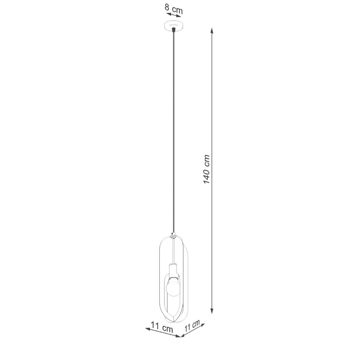 SOLLUX SL.1360 NICUS Lámpara Colgante 1 Blanco