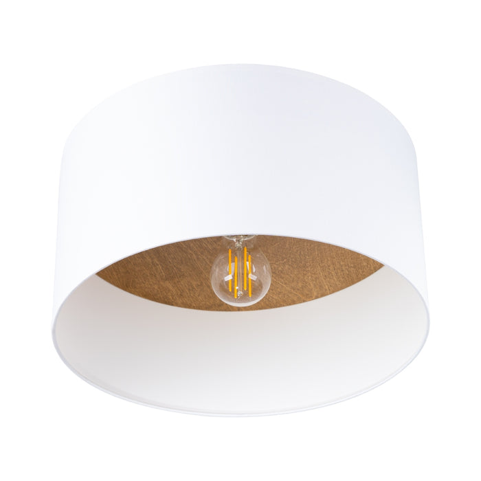 SOLLUX SL.1393 TELESTO Lámpara de Techo Blanco/Marrón Claro