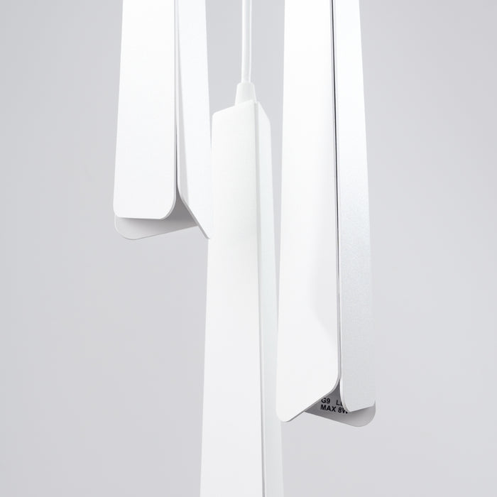 SOLLUX SL.1398 PRYSM Lámpara Colgante 3P Blanco