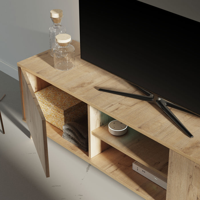 MUEBLES PITARCH Mueble TV Oslo Roble Gold