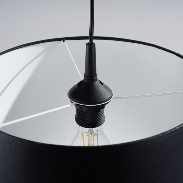 SOLLUX SL.1405 NOVA Lámpara Colgante 30 Negro