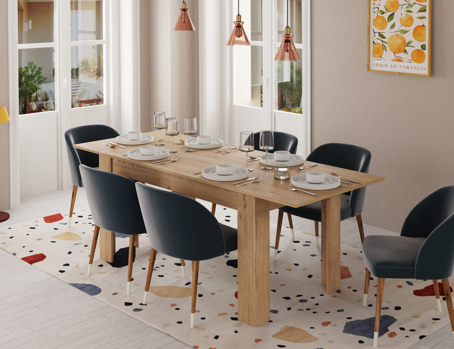MUEBLES PITARCH Mesa Extensible Roble Gold
