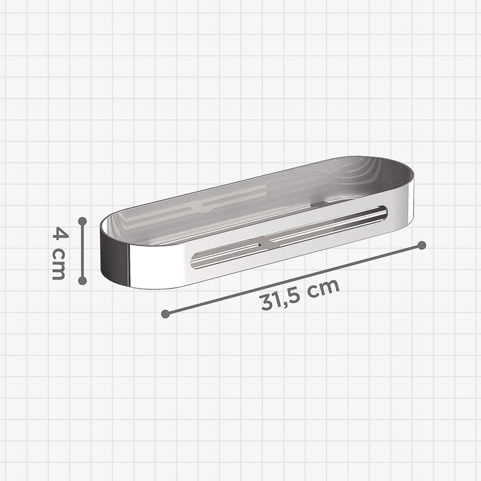 SONIA 141500 JABONERA DUCHA Jabonera Ducha Recta 31 Inox