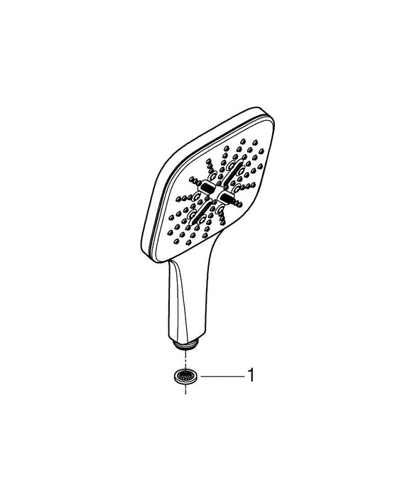 GROHE 27 853 003 TEMPESTA 110 Conjunto de ducha con barra 1 chorro (Rain) Cromo