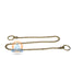 ARCOBAÑ 25CBBR  Cadena Bañera Bronce 40cm (bolsa 25uds)