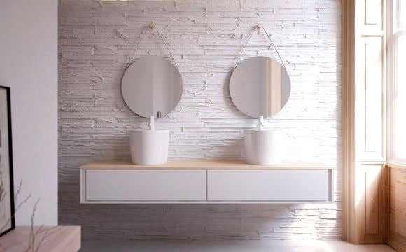 BATHCO 4057 FLORENCIA-B Lavabo Redondo Alto