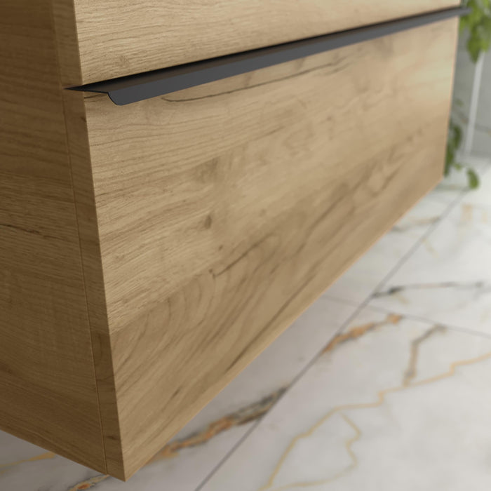 SALGAR 116097 NABUA PLUS Mueble de Baño 1 poza Porcelana 120cm Roble