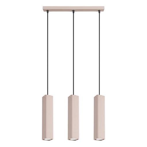 SOLLUX SL.3156 Lámpara Colgante Rayo 3L Taupe