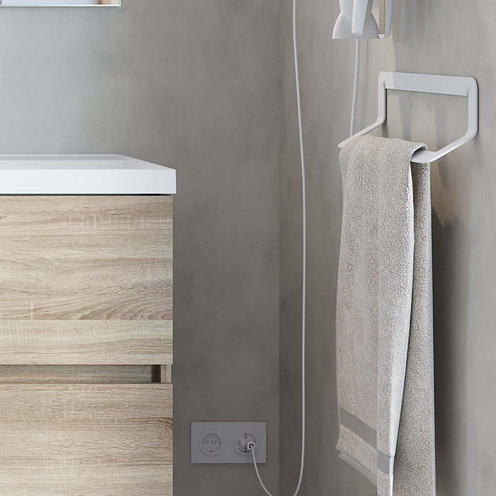 SONIA 184859 QUICK Toallero Barra 450Mm Blanco