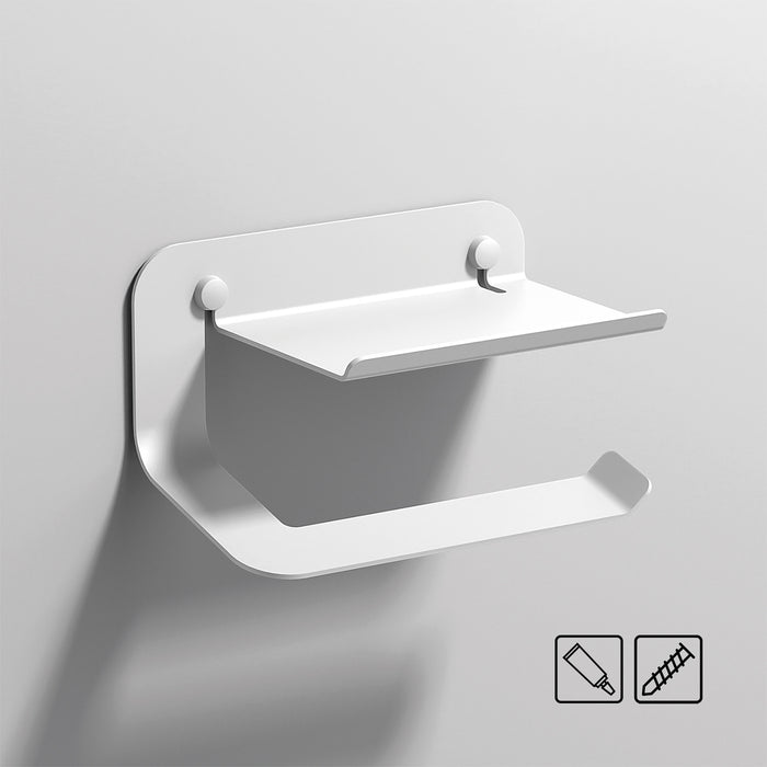 SONIA 184880 QUICK Portarrollos-Repisa Blanco