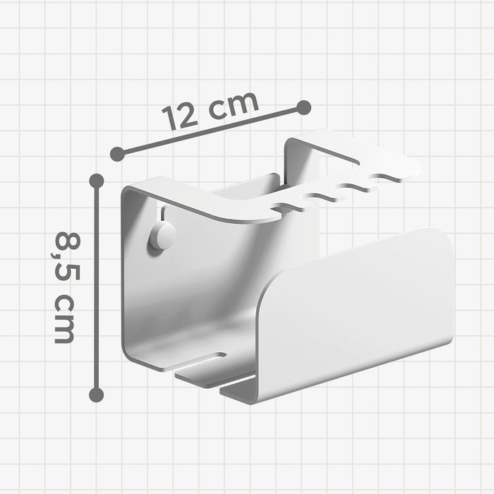 SONIA 184903 QUICK Soporte Cepillero Blanco