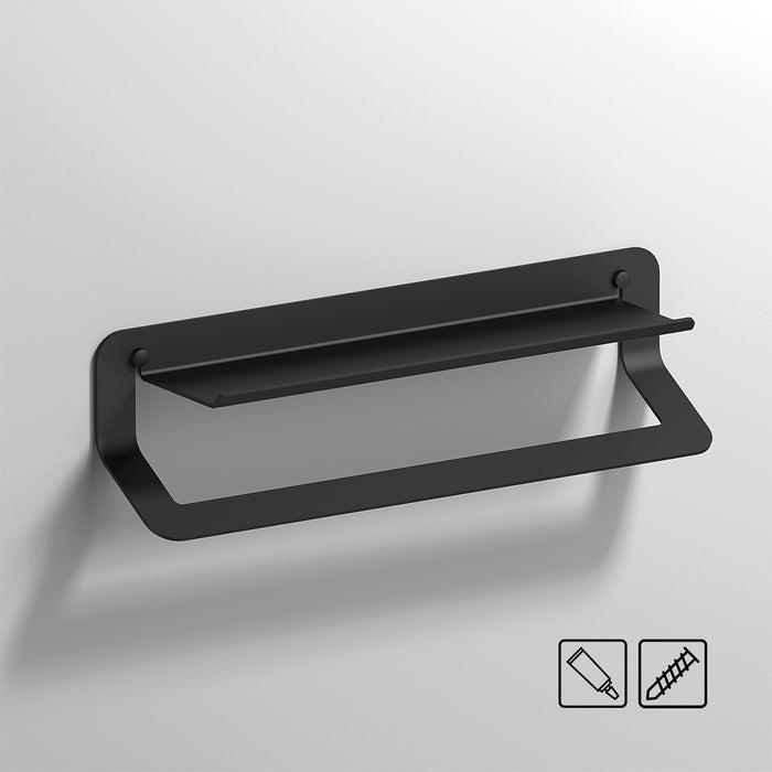 SONIA 185245 QUICK Toallero Barra Repisa 450Mm Negro