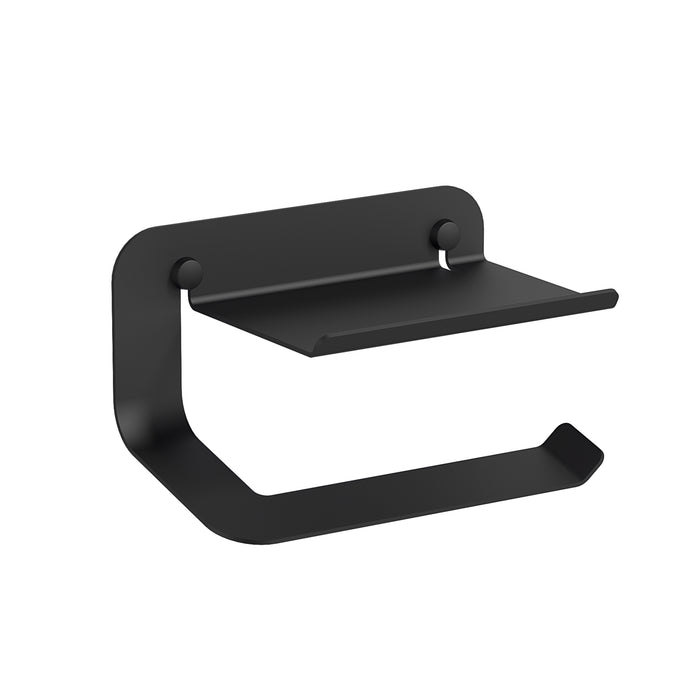 SONIA 185252 QUICK Portarrollos-Repisa Negro