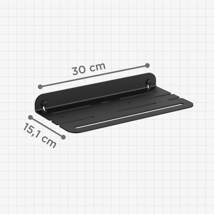 SONIA 185290 QUICK Repisa Ducha Negro