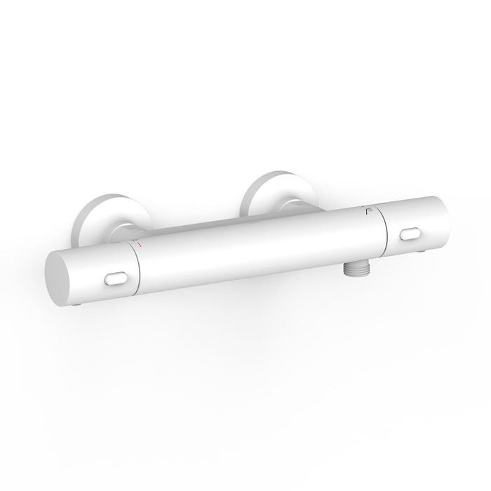 TRES 19016402BM OVER-WALL Grifo Termostático Mural Over-Wall Ducha Color Blanco Mate