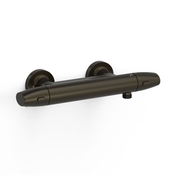TRES 19016403KMB OVER-WALL Grifo Termostático Mural Over-Wall Ducha Color Negro Bronce