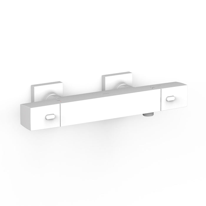TRES 19016406BM OVER-WALL Grifo Termostático Mural Over-Wall Ducha Color Blanco Mate