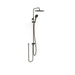 TRES 19063502KMB Conjunto de Ducha Adaptable a Cualquier Grifo Color Negro Bronce