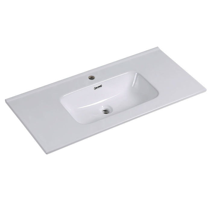 LLAVISAN 509064 Lavabo De Encastrar Cosmos 101X46X1,8 Blanco