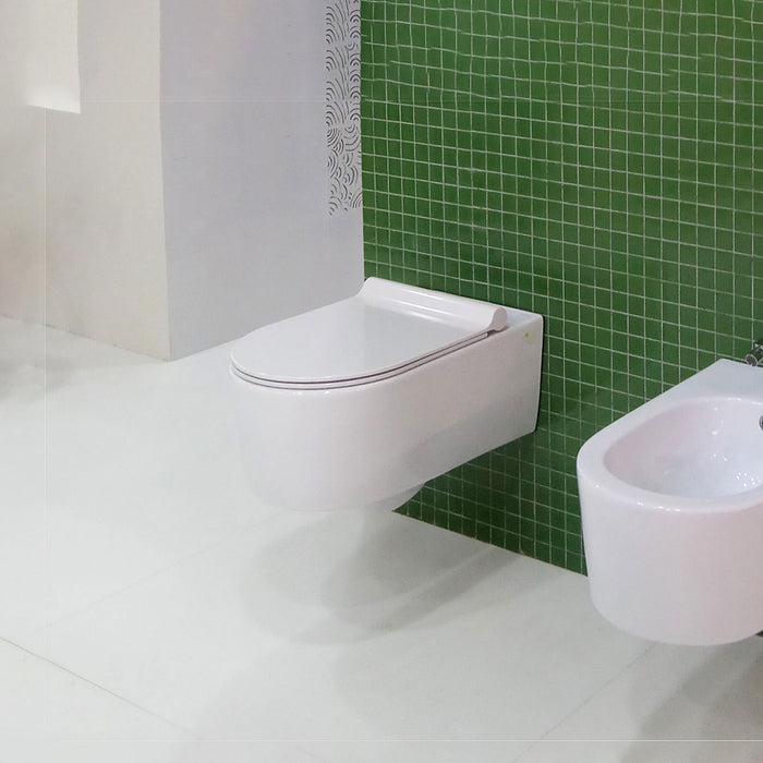 BATHCO 4529/UF ELBA Inodoro Suspendido Rimless Blanco