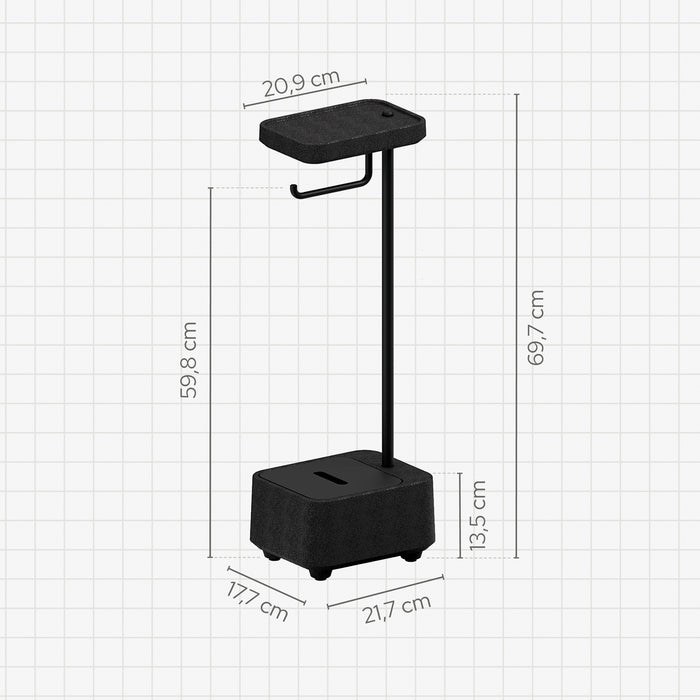 SONIA 199990 BIOCO Combi WC Contenedor Negro