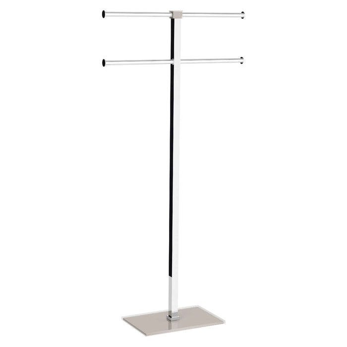 GEDY RA316600000 Toallero de Pie Beige Transparente-Cromo