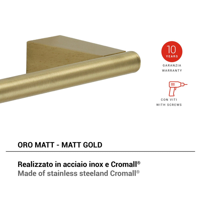 GEDY TN213088000 TONALE Toallero Oro Mate