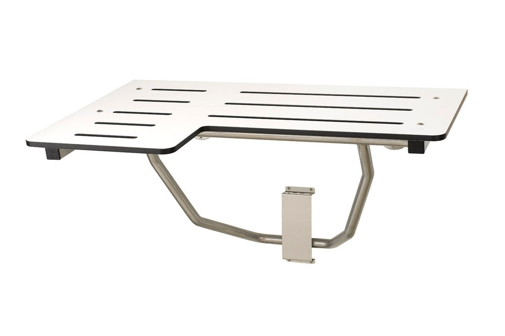 MEDICLINICS AM0500 Asiento Ducha Plegable Reversible Satinado