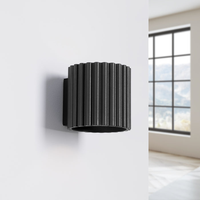 SOLLUX SL.1786 AURA Aplique Negro G9