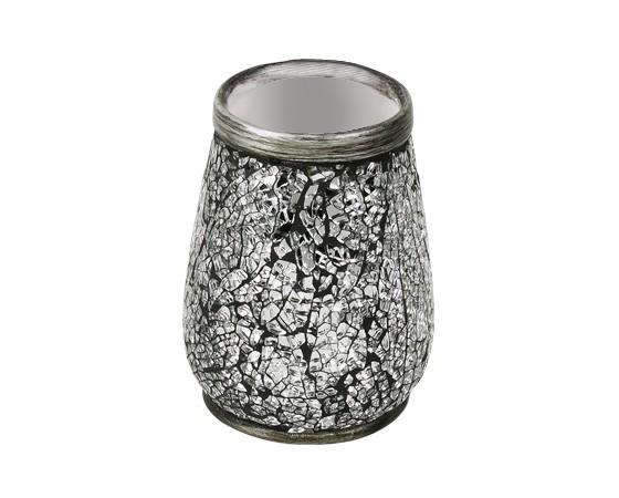 GEDY MY987300300 MYOSOTIS Portacepillos Plata