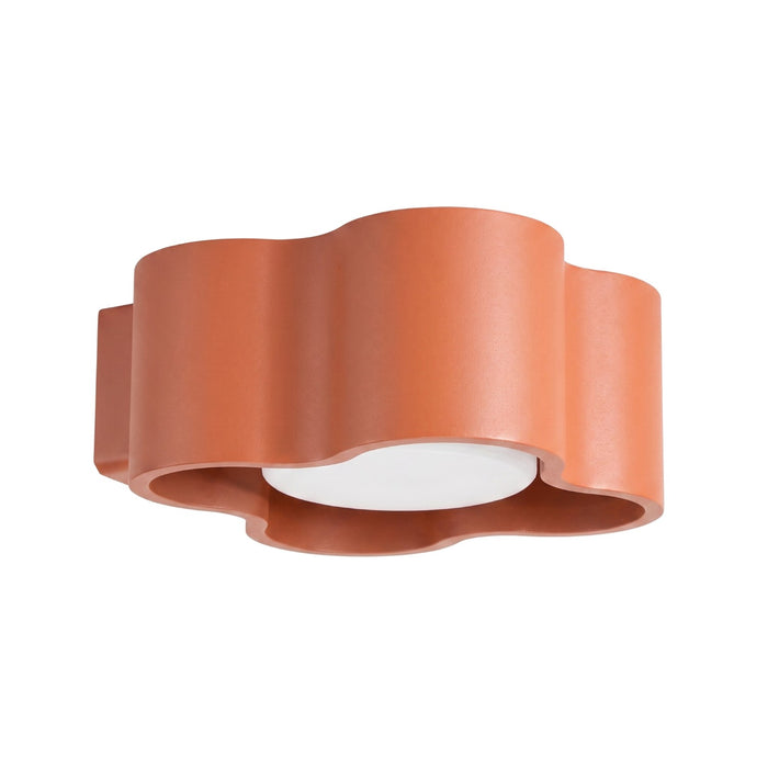 SOLLUX SL.3353 Lámpara De Pared Ovio Ocre Rojo Gx53