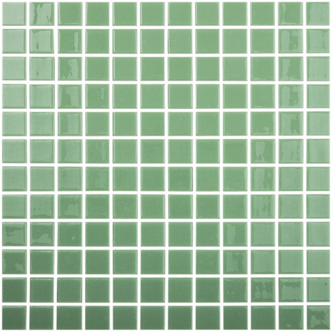 VIDREPUR 600 Gresite Liso Verde Claro PVC 2,5x25 (Caja de 2M2)