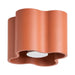 SOLLUX SL.3351 Lámpara De Techo Ovio 1 Ocre Rojo Gu10