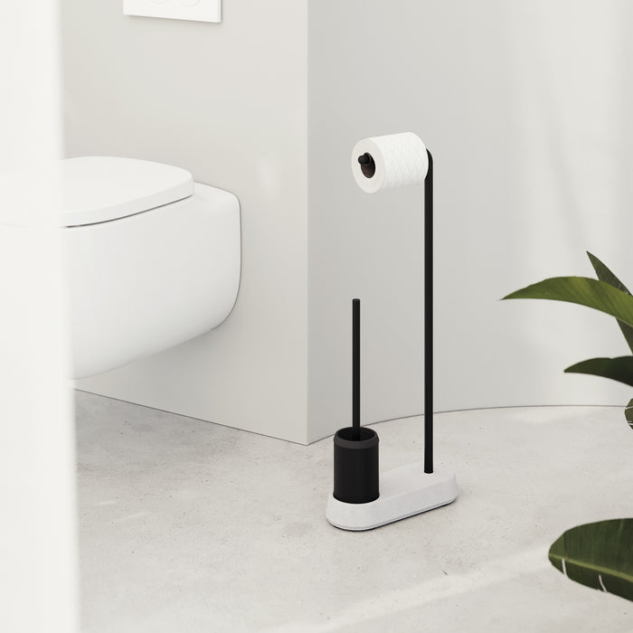 SONIA 201112 CEMENT Combinado WC Blanco Negro