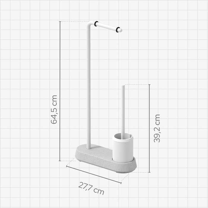 SONIA 201143 CEMENT Combinado WC Grey Blanco