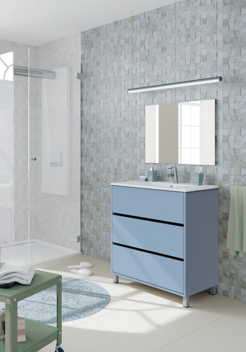 MUEBLES PITARCH Mueble de Lavabo Kalma Azul talco