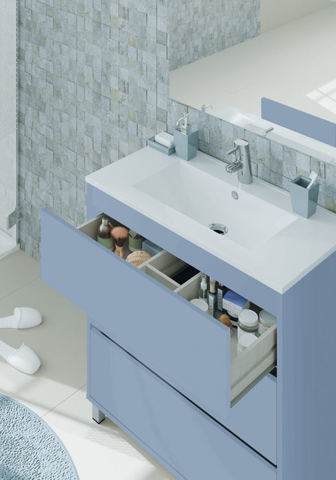 MUEBLES PITARCH Mueble de Lavabo Kalma Azul talco