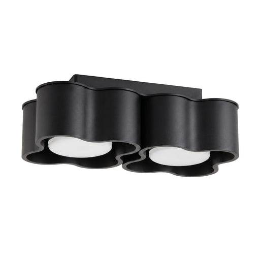 SOLLUX SL.3341 Lámpara De Techo Ovio 2 Negra Gx53