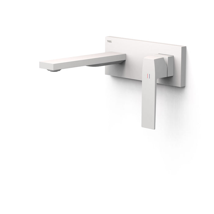 TRES 20230031BM SLIM Pieza Vista para Cuerpo Empotrado De Lavabo Color Blanco Mate