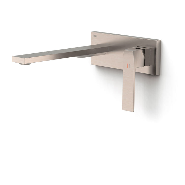 TRES 20230032AC SLIM Pieza Vista para Cuerpo Empotrado De Lavabo Color Acero