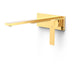 TRES 20230032OR SLIM Pieza Vista para Cuerpo Empotrado De Lavabo Color Oro 24K