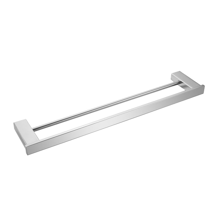 MEDICLINICS AI1411CS Toallero de Barra Doble Acero Inox Satinado