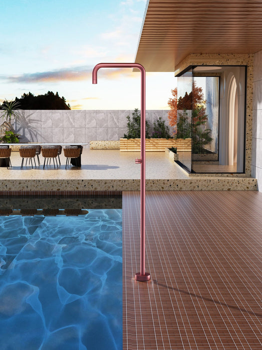 POOLIMEX GPU010/ACL UTAH Grifería De Piscina Acero S.316 Rosa Coral