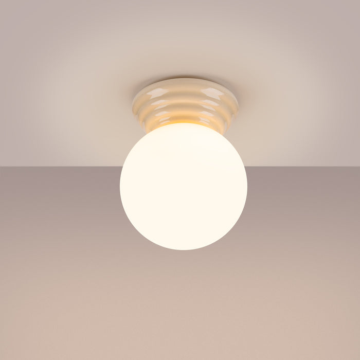 SOLLUX SL.1897 Lámpara de techo ZORI beige IP44 beige