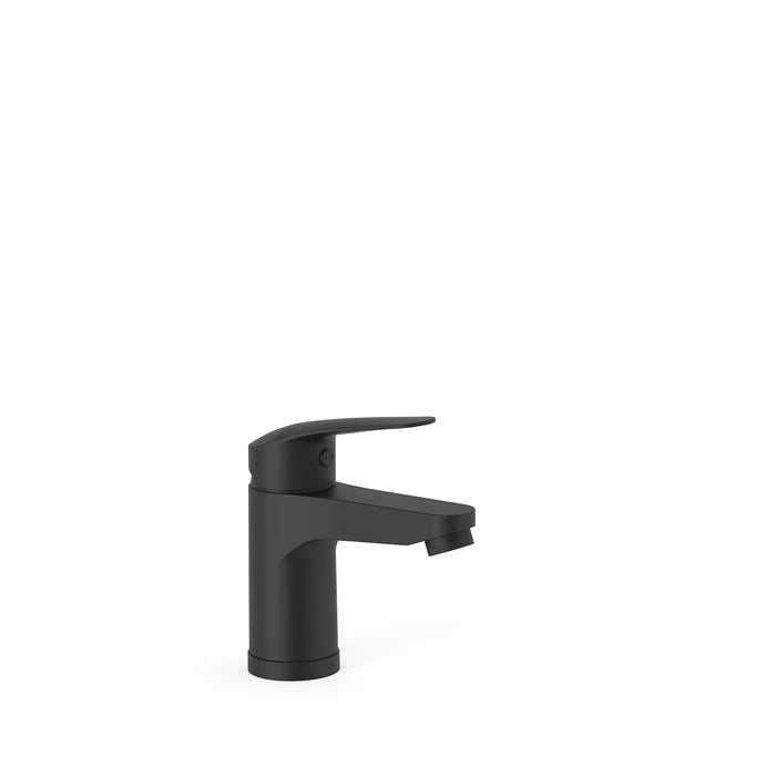 TRES 21610303NM BASE PLUS Grifo Monomando para Lavabo Color Negro Mate