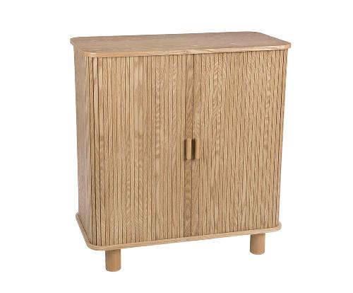 ANDREA HOUSE MU24531 Armario De Fresno Y Pino 80X40X85Cm